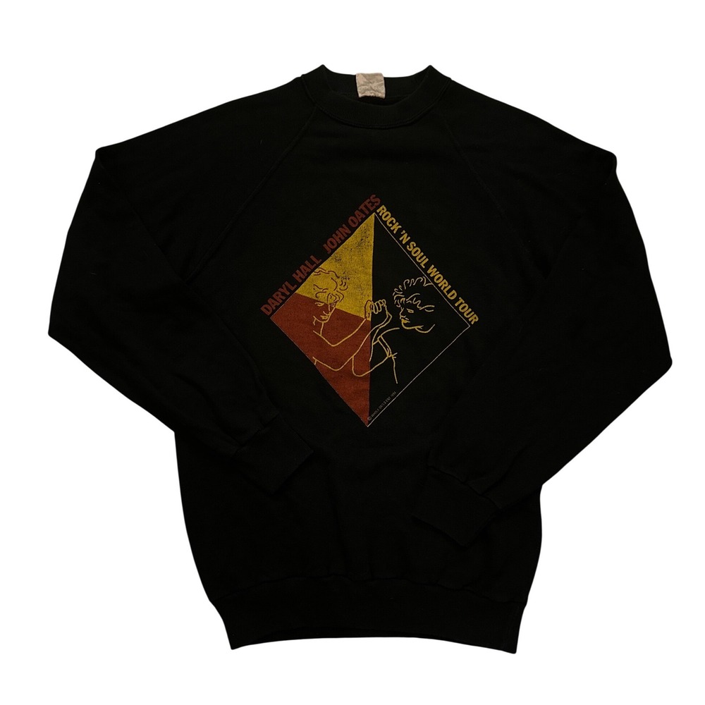 Vintage 1984 Hall and Oates Rock N Soul World Tour Sweatshirt XL Sportswear